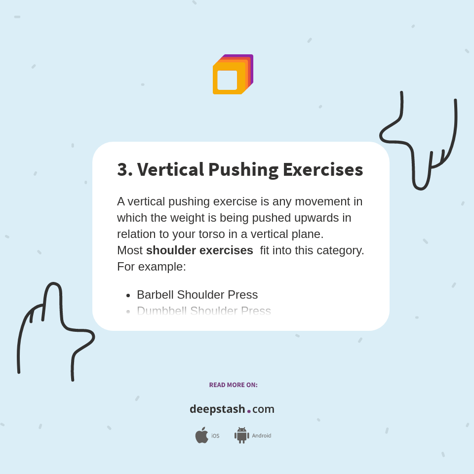 3. Vertical Pushing Exercises Deepstash