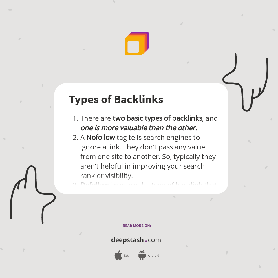 Backlink Types Types of Backlinks - Deepstash